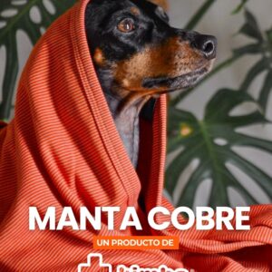 manta cobre para perros y gatos | antimicrobiana 100x70